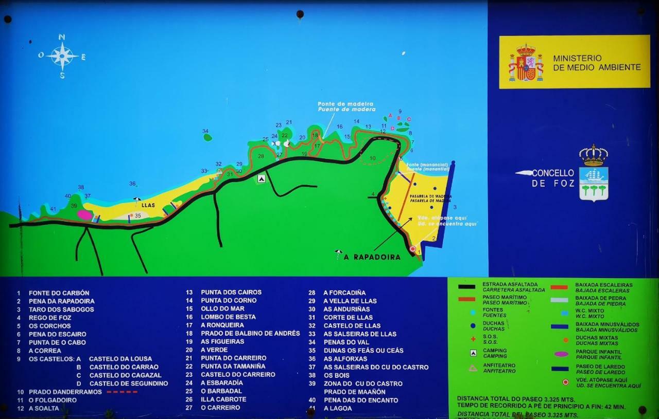 Duplex Tres Dormitorios Playa A Rapadoira فوز المظهر الخارجي الصورة